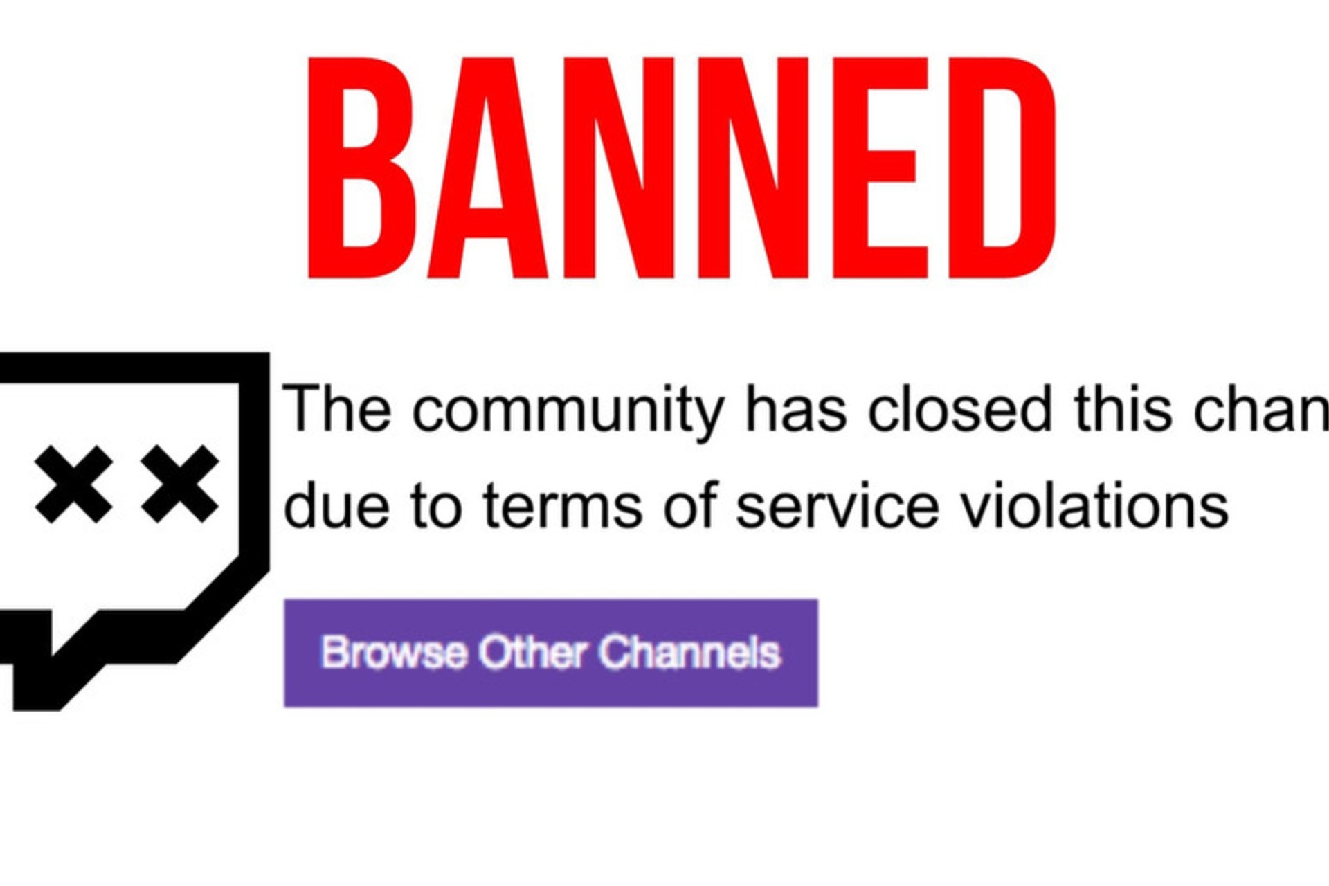Новость Twitch продолжает банить пользователей