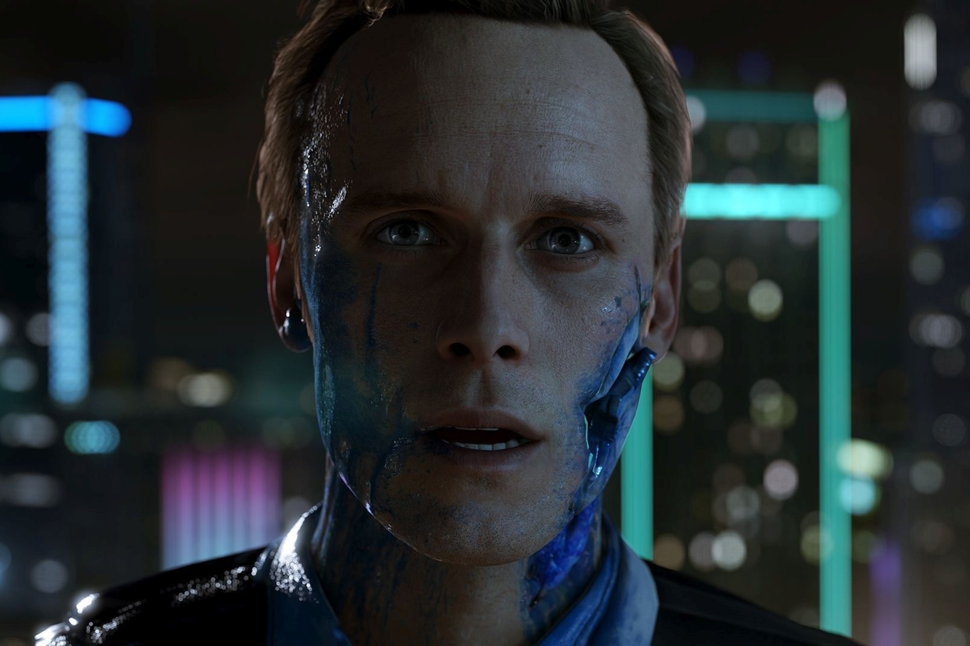 Детройт на пк. Райан Гослинг Detroit become Human. Detroit игра. Киборг Детройт. Лэнс Хенриксен Детройт.