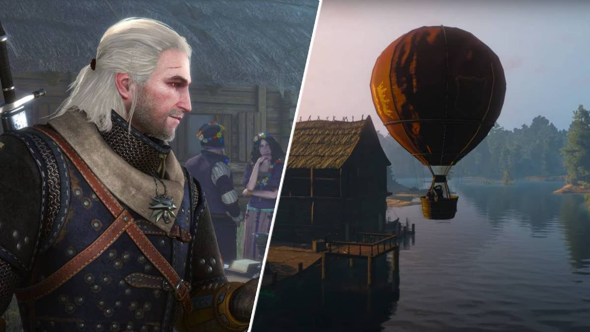 Новость The Witcher 3 получила мини-дополнение с полетом на воздушном шаре