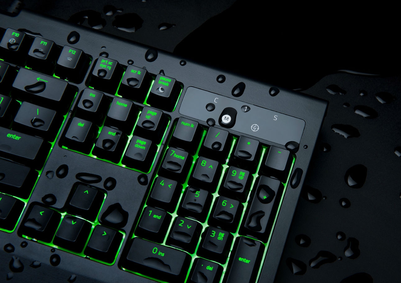 Новость Razer выпустили клавиатуру с защитой от влаги и пыли