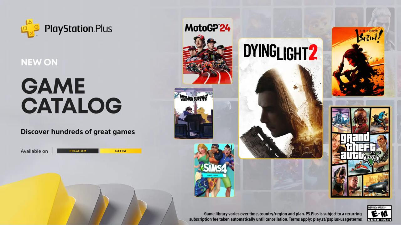 Новость Dying Light 2: Stay Human и GTA 5 появятся в PS Plus