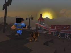 Новость Minecraft получила тематическое дополнение по Fallout