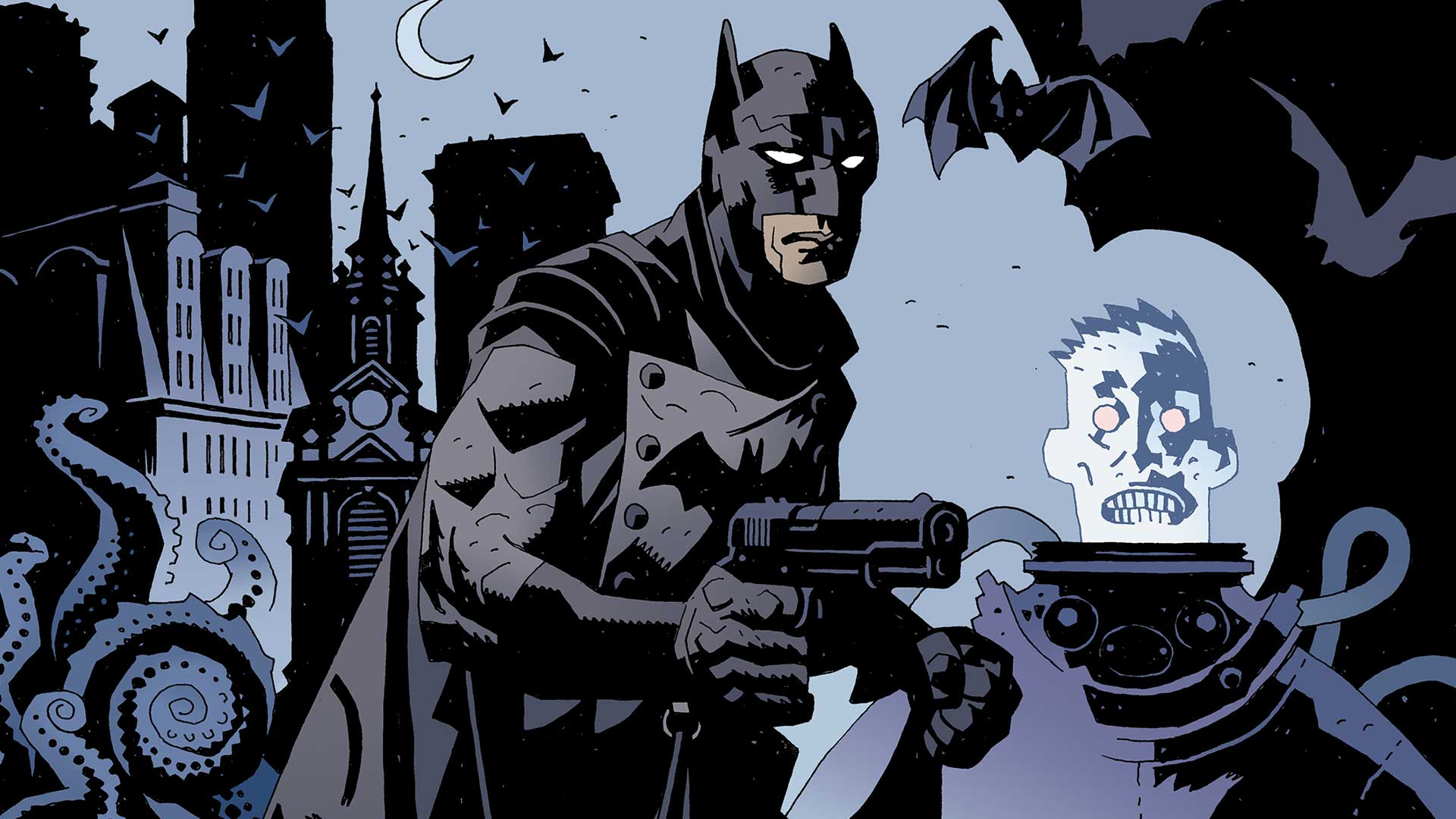 Новость Новые кадры «Бэтмена: Карающий рок над Готэмом»