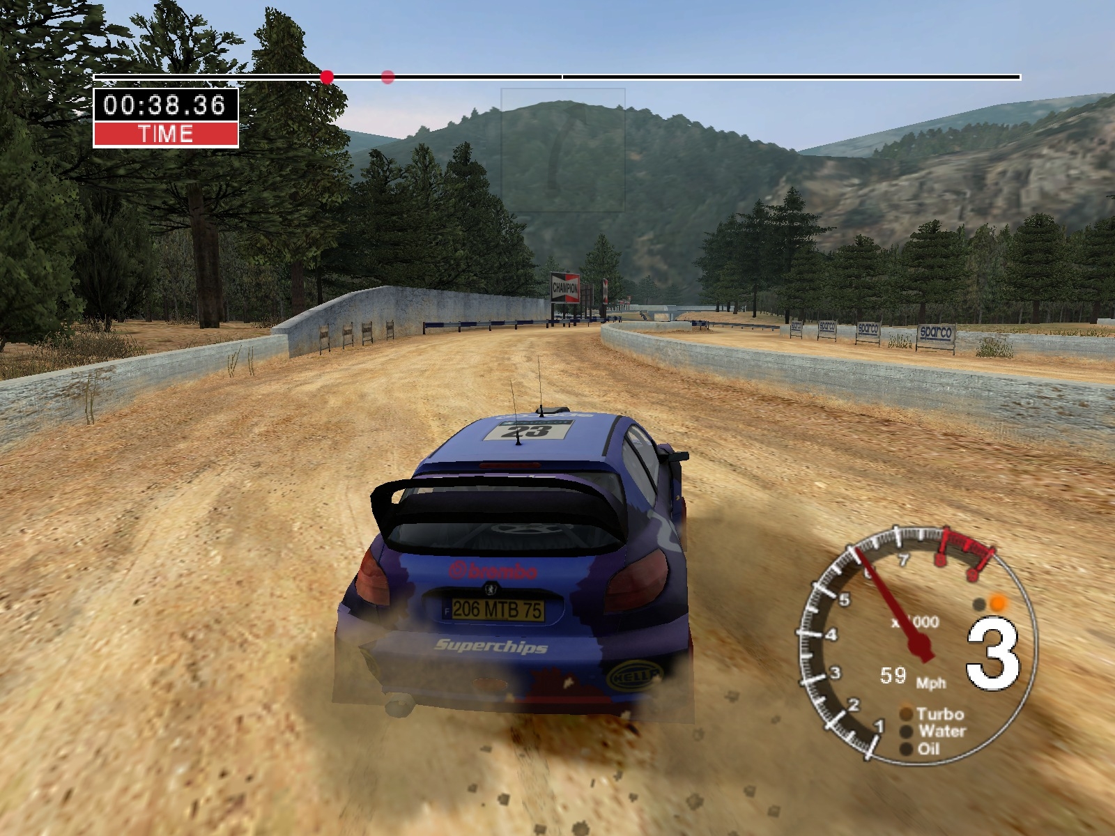 Скриншот из игры Colin McRae Rally 04 под номером 15