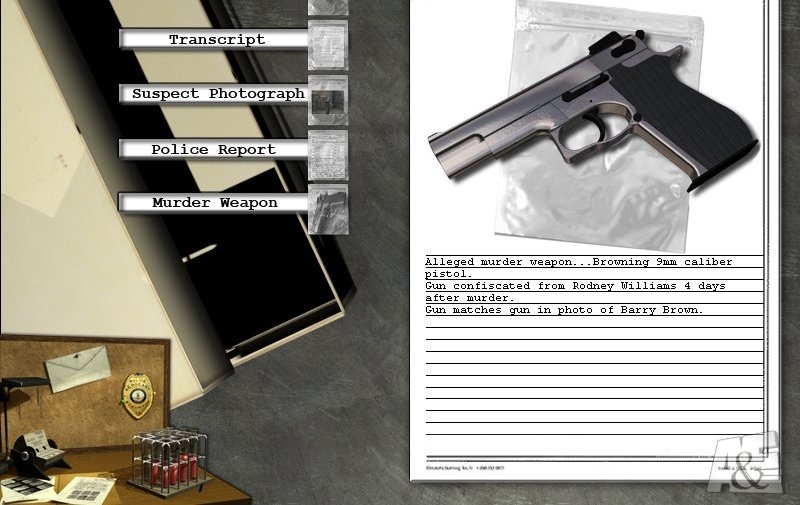 Скриншот из игры Cold Case Files: The Game под номером 11
