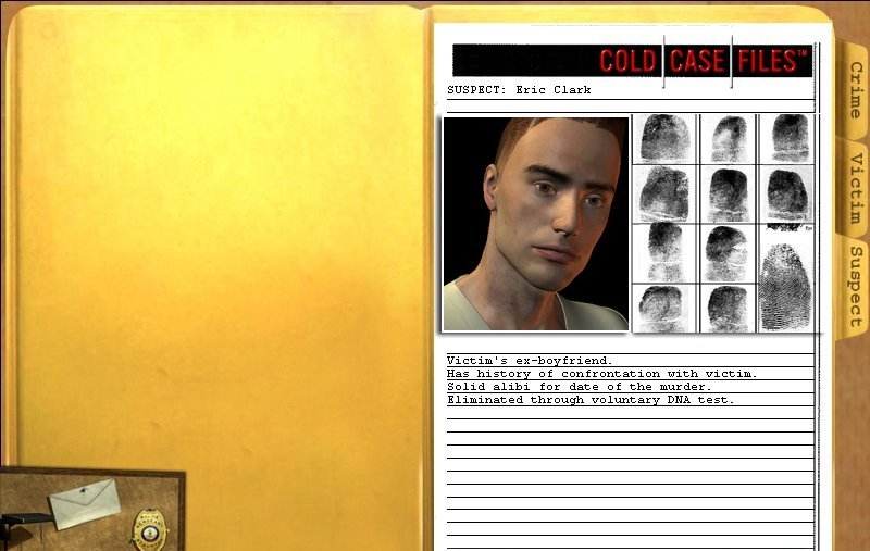 Скриншот из игры Cold Case Files: The Game под номером 34