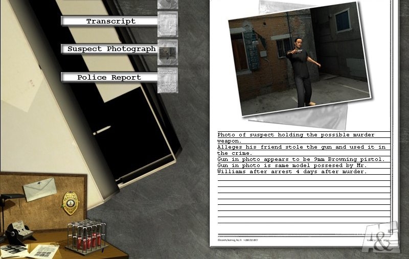 Скриншот из игры Cold Case Files: The Game под номером 48