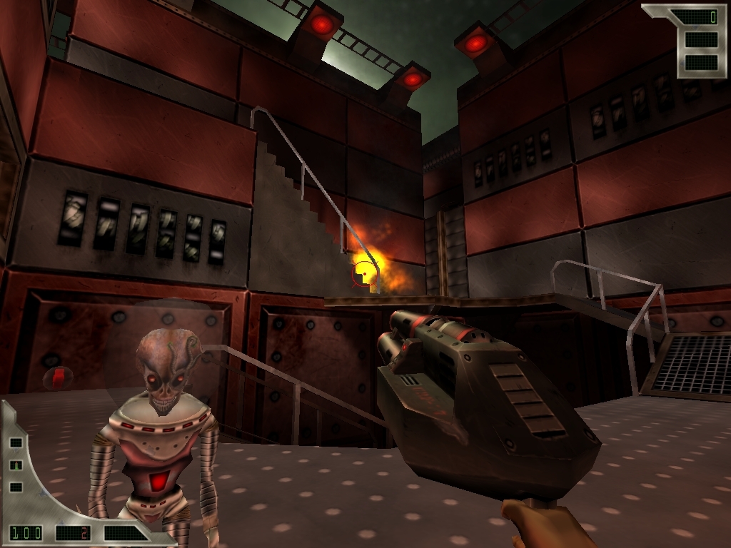 Скриншот из игры CodeRED: Alien Arena под номером 3