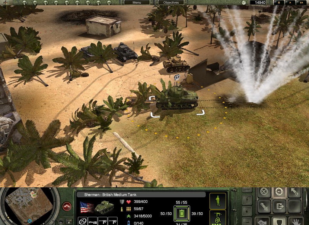 Скриншот из игры Codename Panzers, Phase Two под номером 35