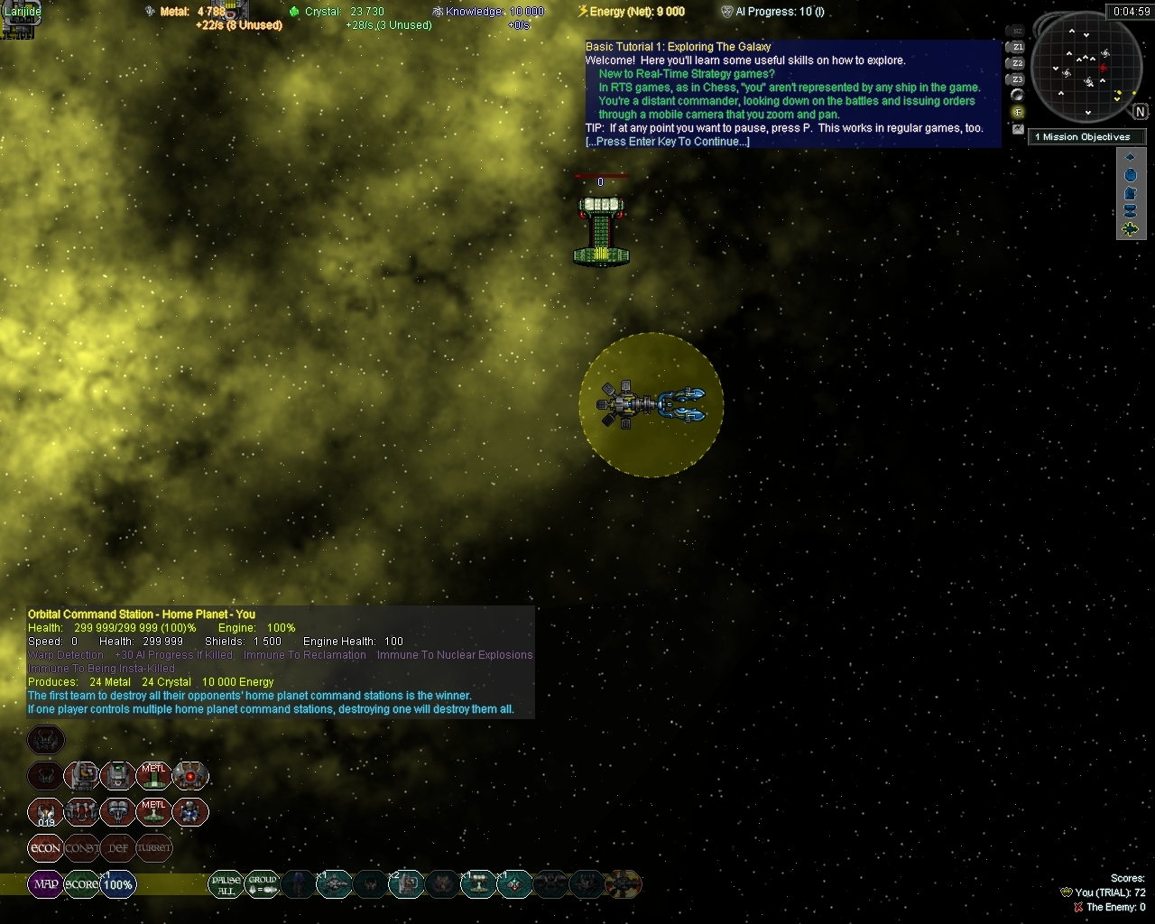 Скриншот из игры AI War: Fleet Command под номером 1