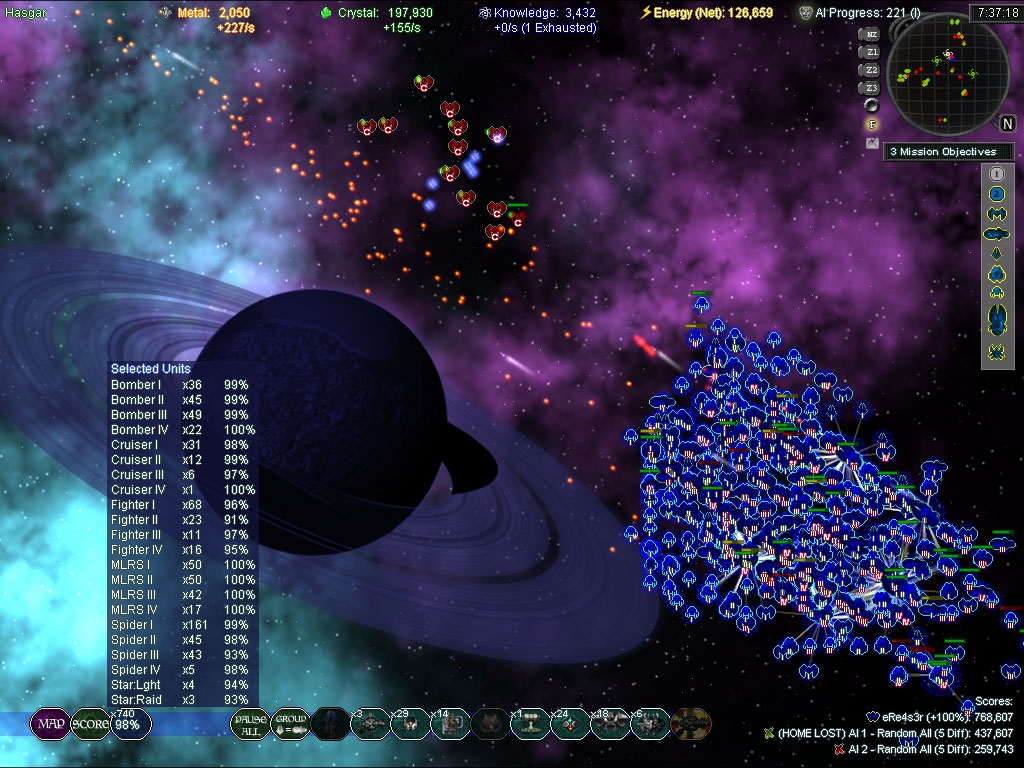 Скриншот из игры AI War: Fleet Command под номером 14