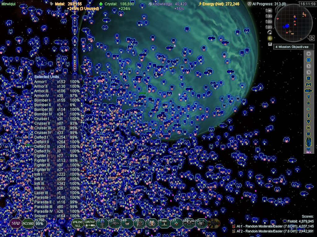 Скриншот из игры AI War: Fleet Command под номером 15