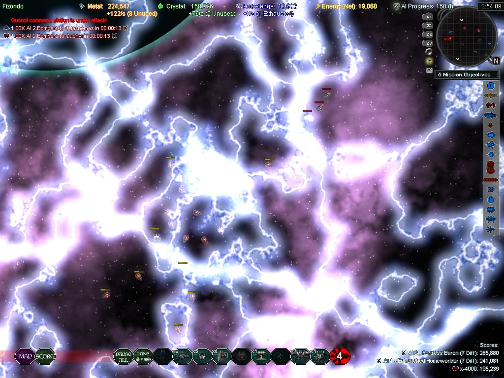 Скриншот из игры AI War: Fleet Command под номером 28