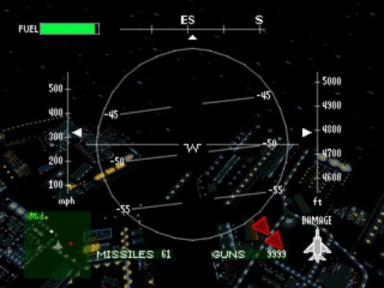 Скриншот из игры Air Combat под номером 8