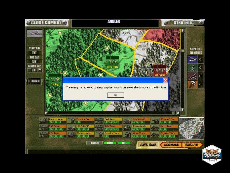 Скриншот из игры Close Combat: Wacht am Rhein под номером 7