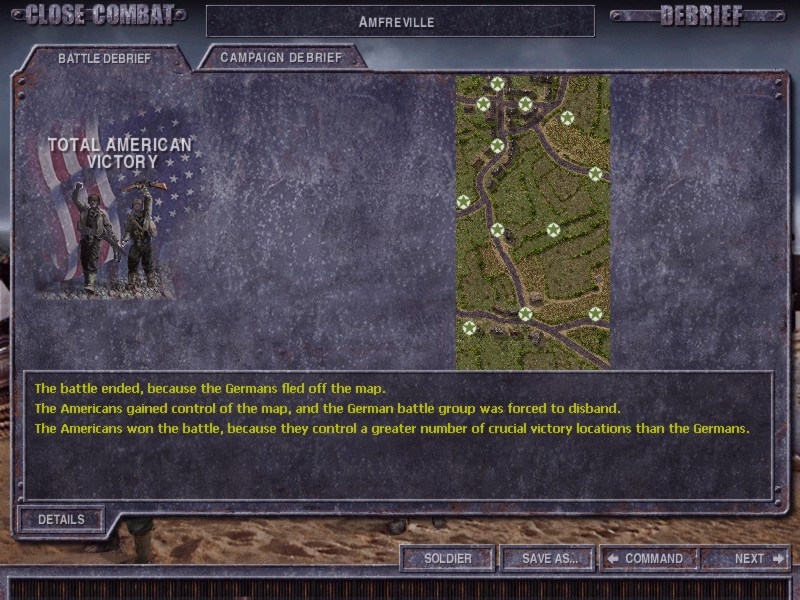 Скриншот из игры Close Combat 5: Invasion Normandy под номером 10