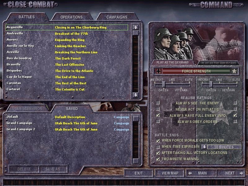 Скриншот из игры Close Combat 5: Invasion Normandy под номером 11