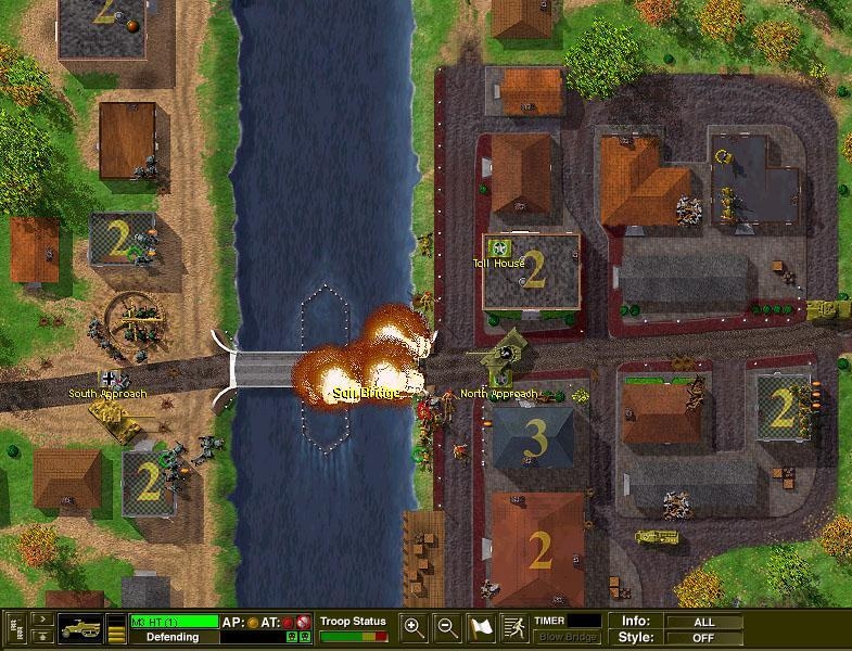 Скриншот из игры Close Combat 2: A Bridge Too Far под номером 11