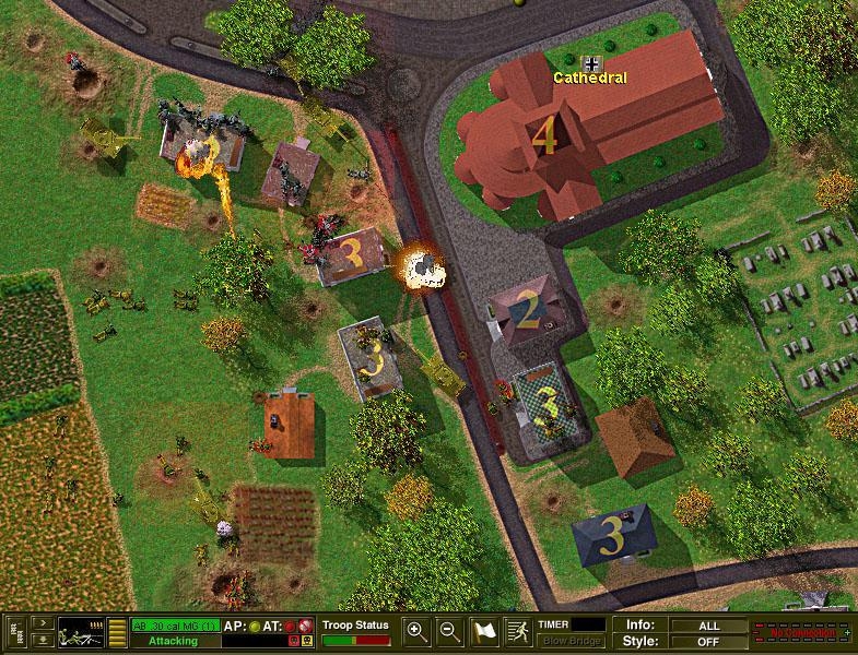 Скриншот из игры Close Combat 2: A Bridge Too Far под номером 12