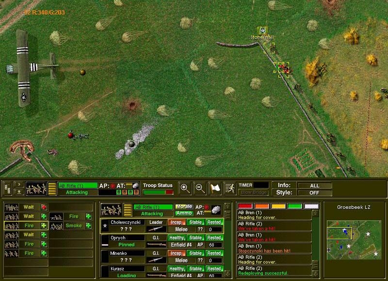 Скриншот из игры Close Combat 2: A Bridge Too Far под номером 17
