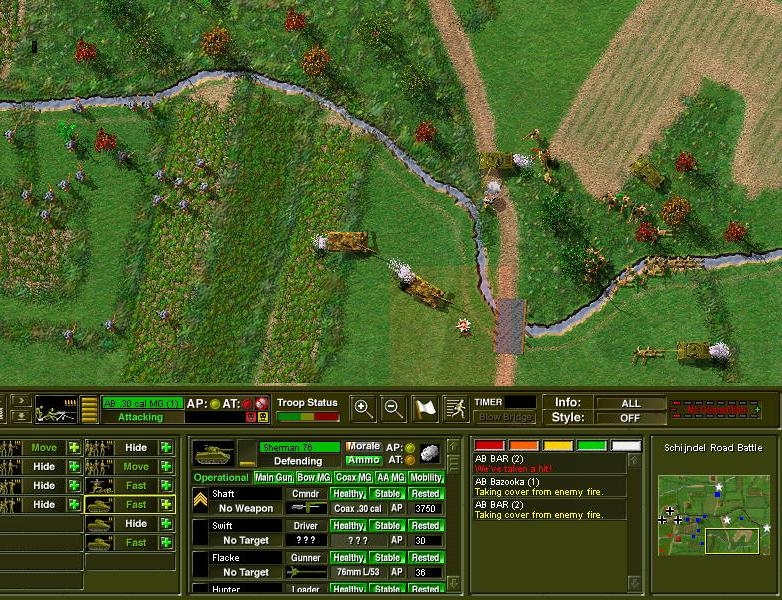 Скриншот из игры Close Combat 2: A Bridge Too Far под номером 18