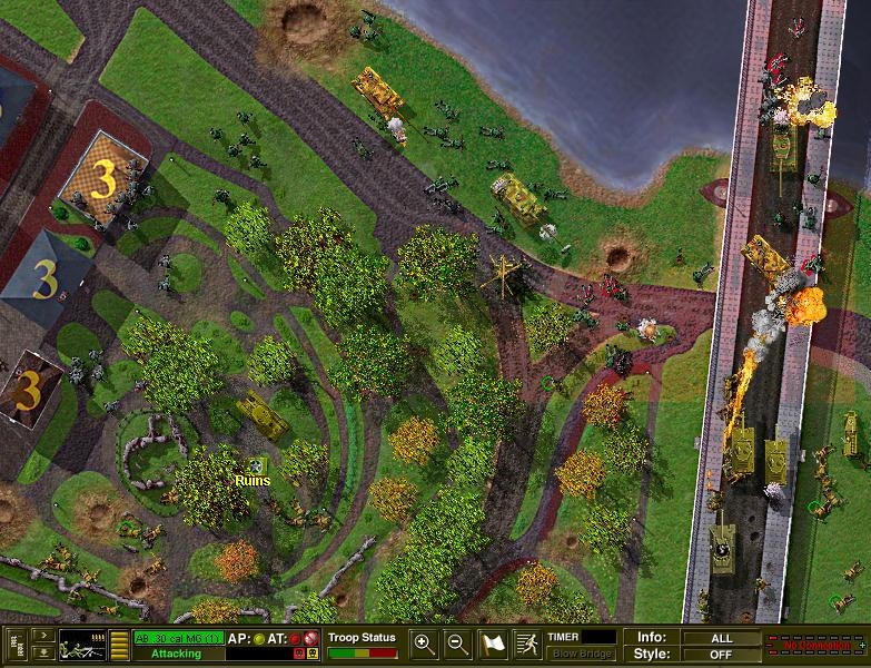 Скриншот из игры Close Combat 2: A Bridge Too Far под номером 19