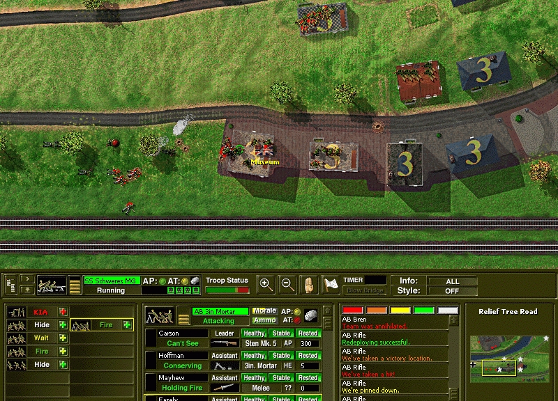 Скриншот из игры Close Combat 2: A Bridge Too Far под номером 2