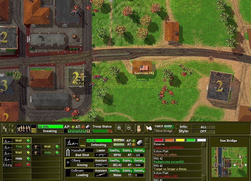 Скриншот из игры Close Combat 2: A Bridge Too Far под номером 3