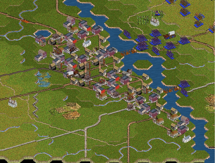 Скриншот из игры Civil War Battles: Campaign Chancellorsville под номером 1