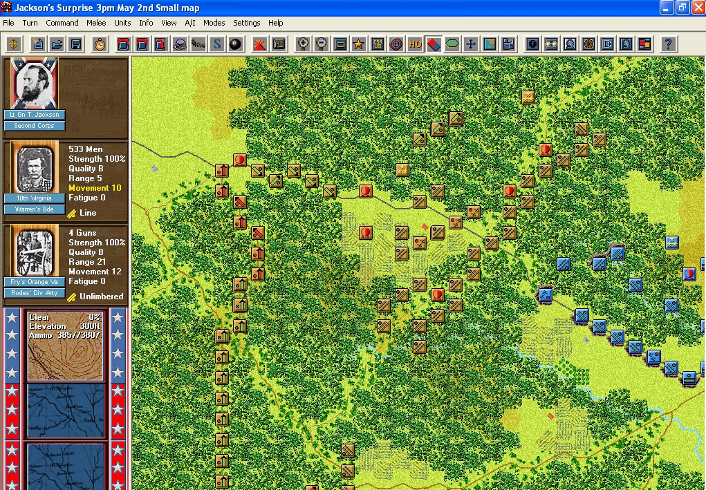Скриншот из игры Civil War Battles: Campaign Chancellorsville под номером 2