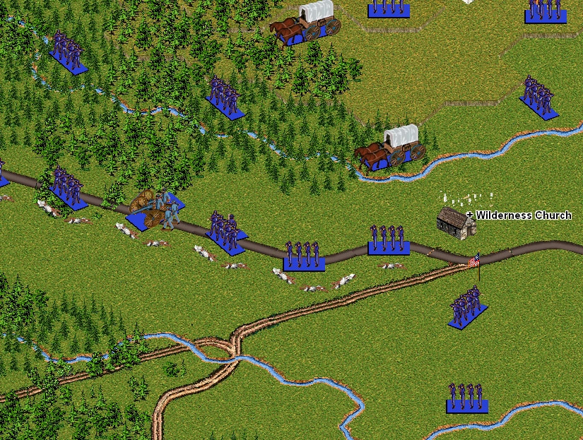 Скриншот из игры Civil War Battles: Campaign Chancellorsville под номером 4