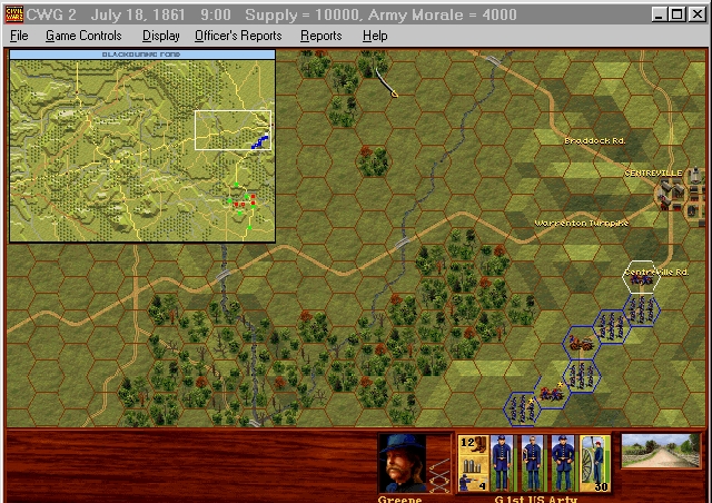 Скриншот из игры Civil War Generals 2: Grant, Lee, Sherman под номером 1