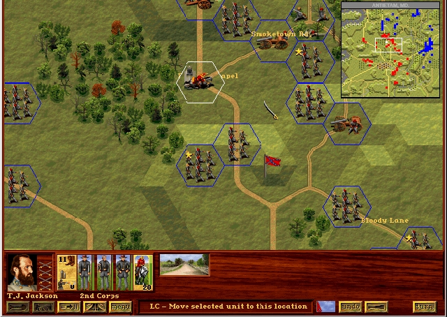 Скриншот из игры Civil War Generals 2: Grant, Lee, Sherman под номером 2