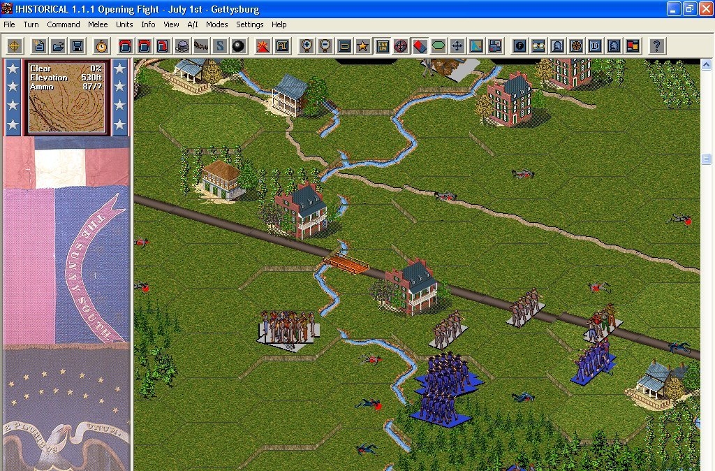 Скриншот из игры Civil War Campaigns: Campaign Gettysburg под номером 7