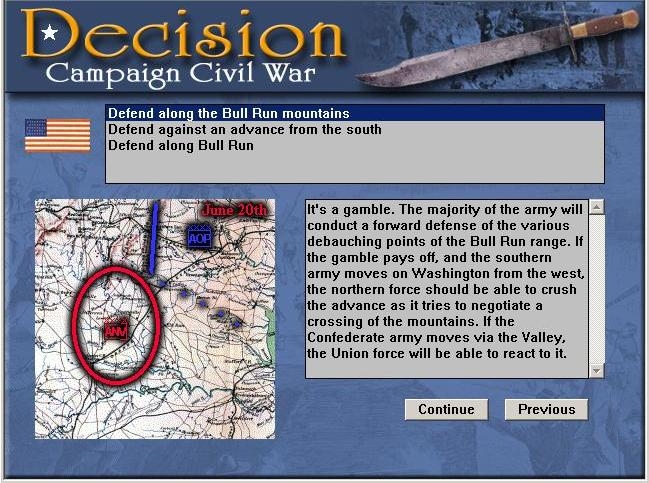 Скриншот из игры Civil War Campaigns: Campaign Gettysburg под номером 8