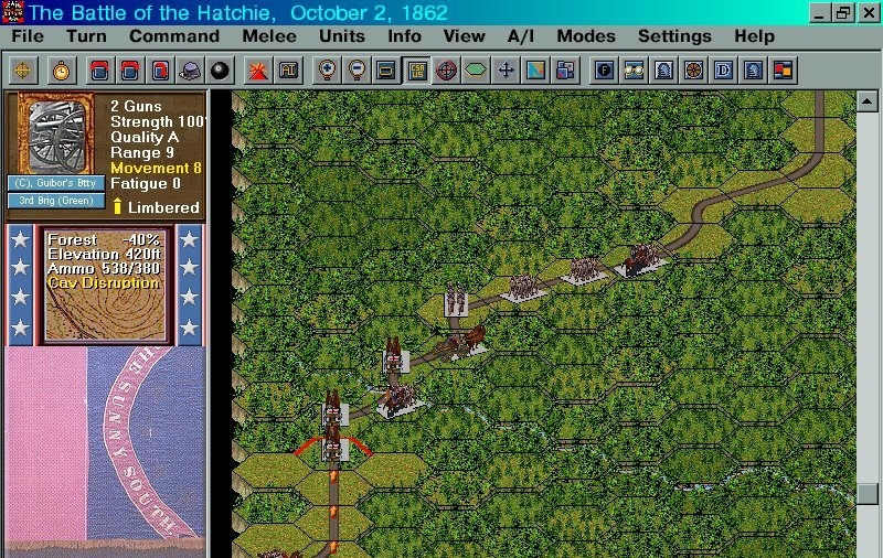 Скриншот из игры Civil War Battles: Campaign Corinth под номером 12