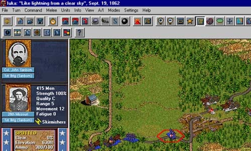 Скриншот из игры Civil War Battles: Campaign Corinth под номером 15
