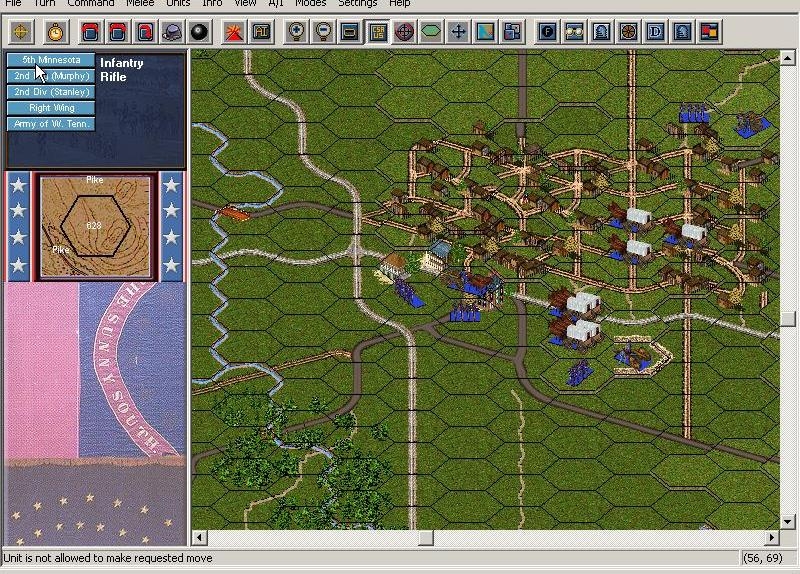 Скриншот из игры Civil War Battles: Campaign Corinth под номером 2