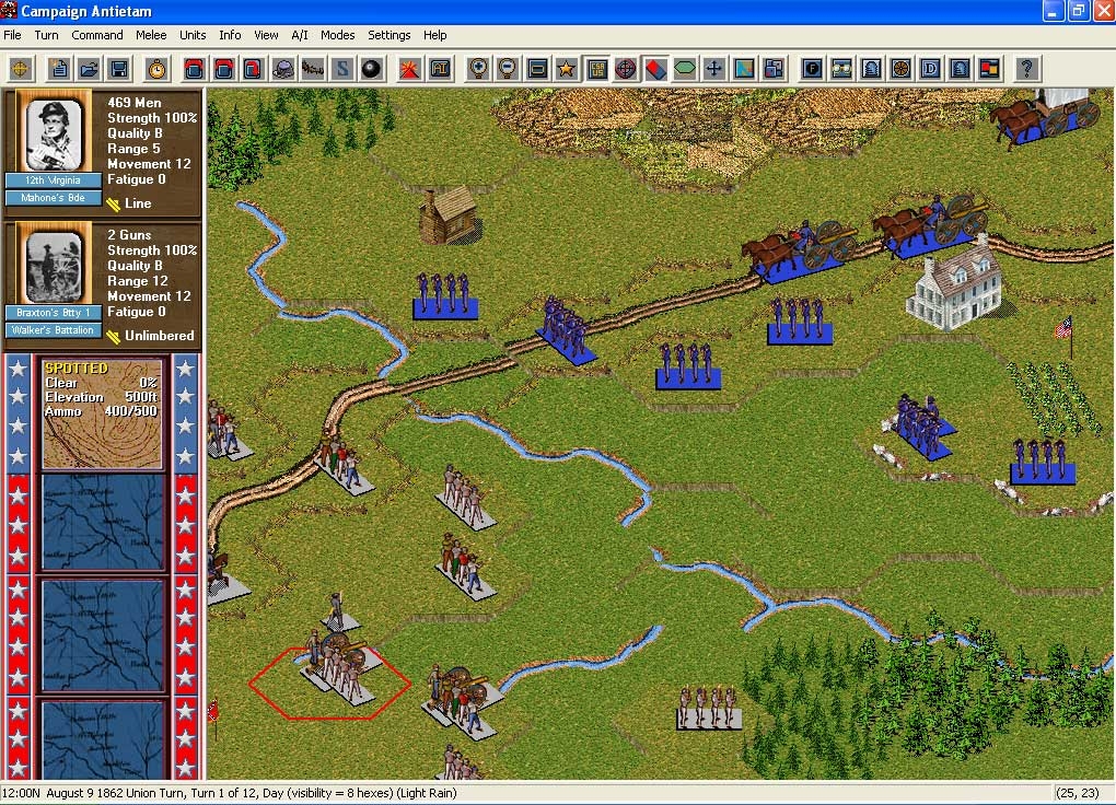 Скриншот из игры Civil War Battles: Antietam под номером 3