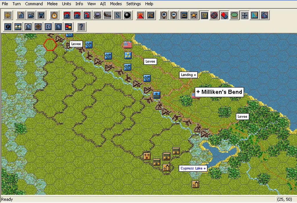 Скриншот из игры Civil War Battles: Campaign Vicksburg под номером 3