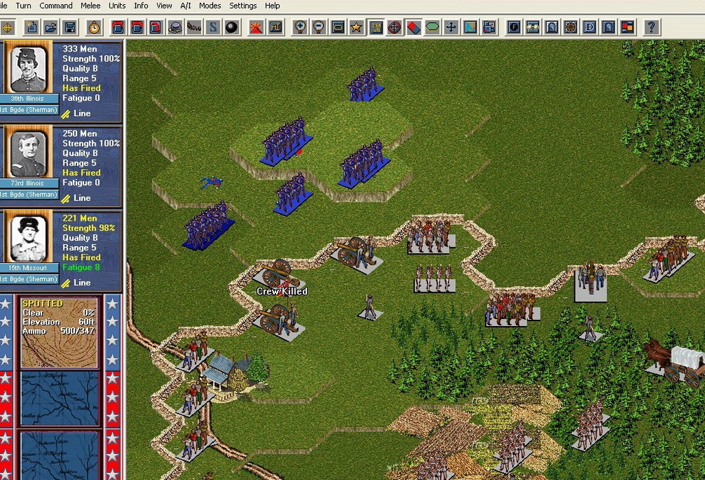 Скриншот из игры Civil War Battles: Campaign Atlanta под номером 1