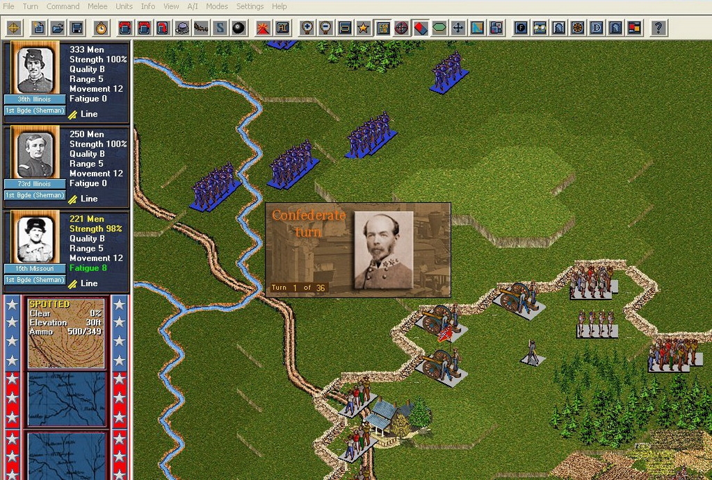 Скриншот из игры Civil War Battles: Campaign Atlanta под номером 4