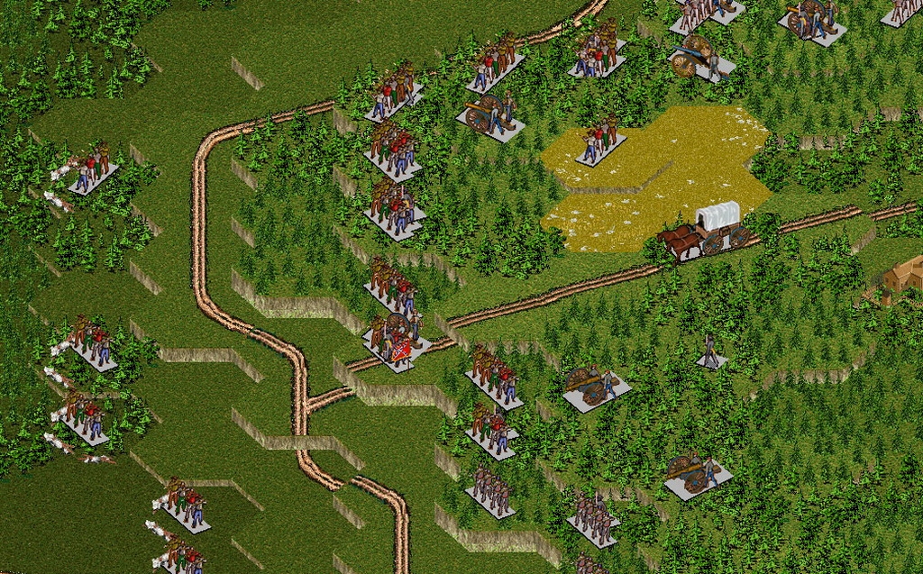 Скриншот из игры Civil War Battles: Chickamauga под номером 1