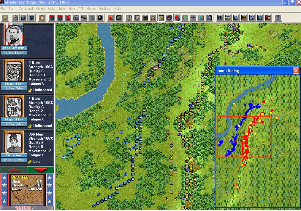 Скриншот из игры Civil War Battles: Chickamauga под номером 4