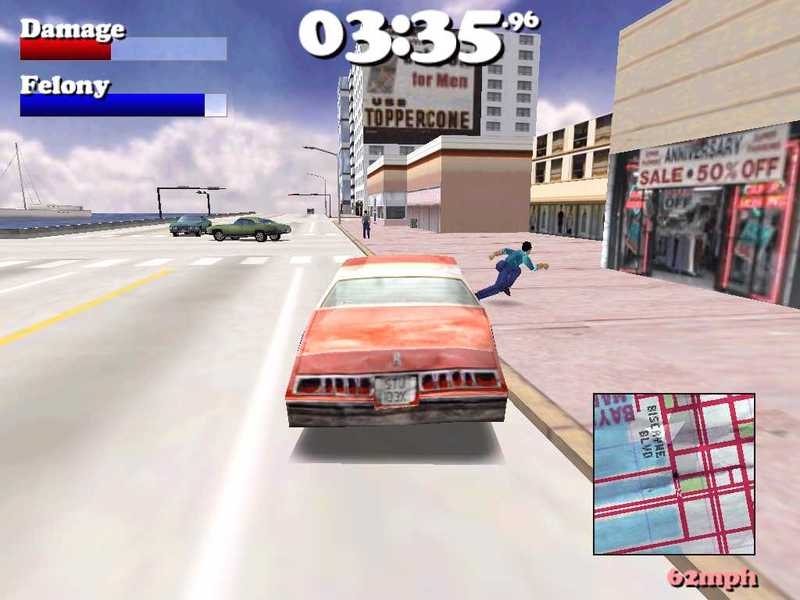 Скриншот из игры Driver под номером 3