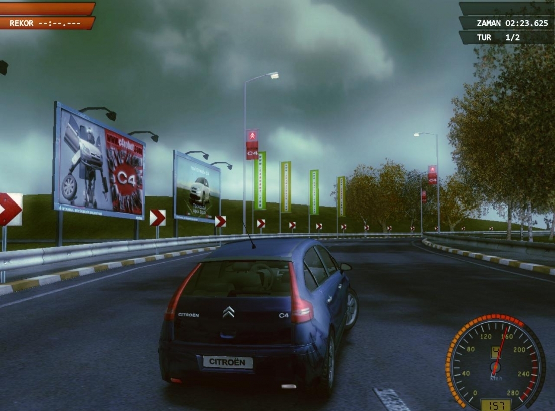 Скриншот из игры Citroën C4 Robot под номером 17