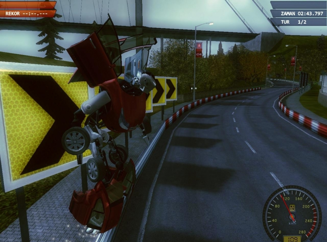Скриншот из игры Citroën C4 Robot под номером 4