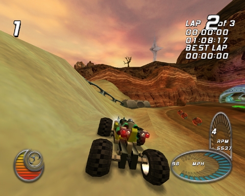 Скриншот из игры Drome Racers под номером 2