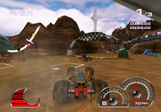 Скриншот из игры Drome Racers под номером 24
