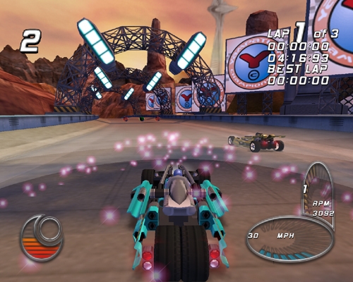 Скриншот из игры Drome Racers под номером 4